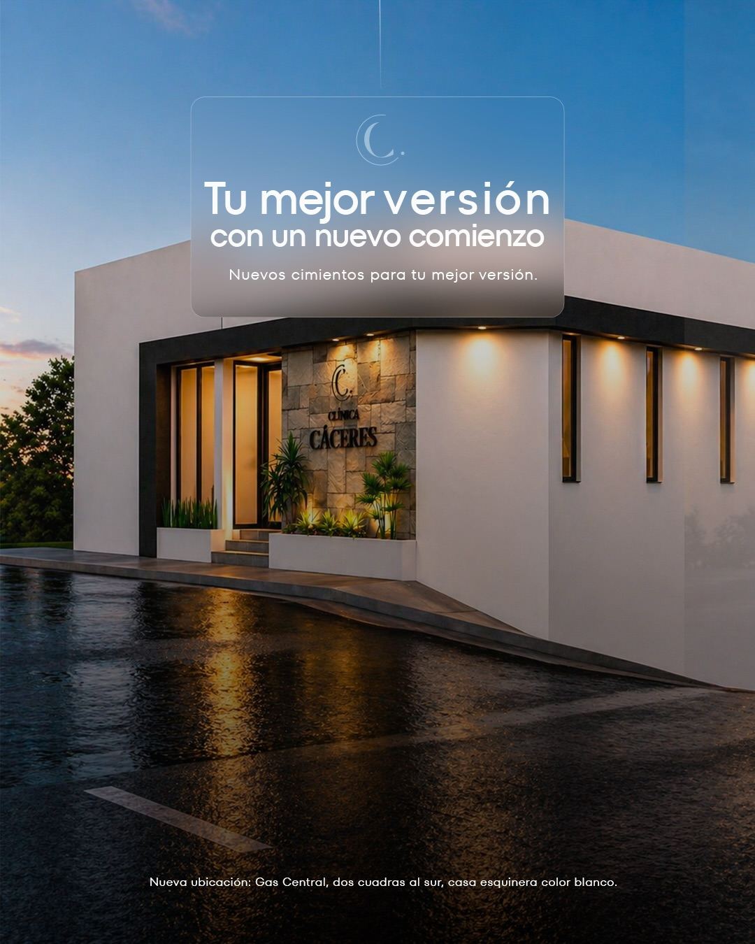 Fachada de la nueva Clínica Cáceres en Matagalpa
