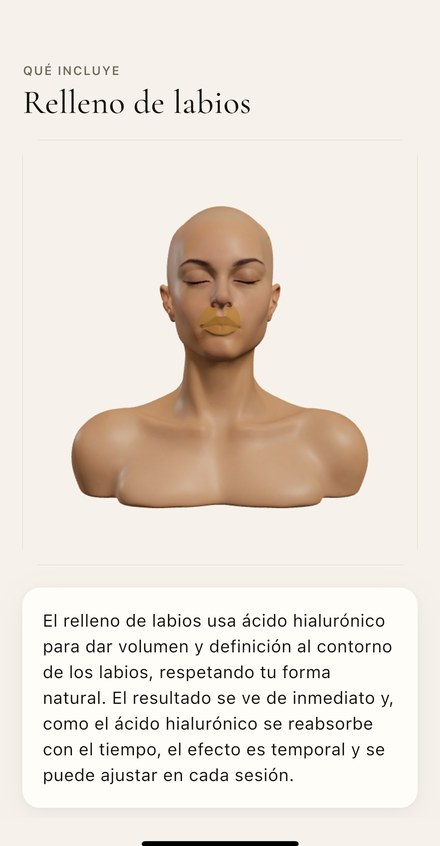 Explicación del tratamiento con modelo 3D
